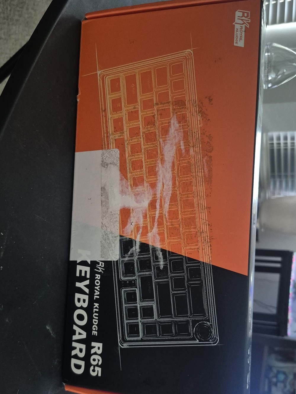 Royal Kludge R65 Mechanical Keyboard - Orange/Black